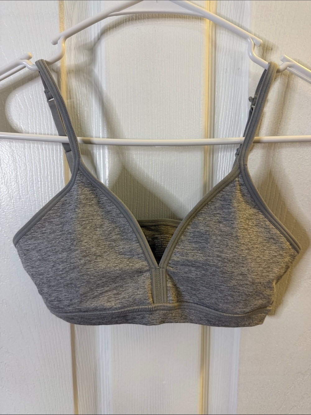 Fruit of the Loom Gray Wireless Seamless Sports Bralette